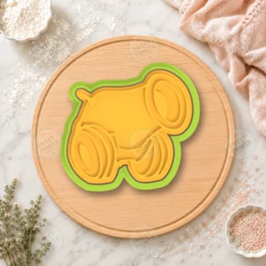Cannon Cookie Cutter & Stamp