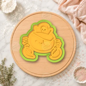 Pirate Crab Cookie Cutter & Stamp