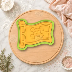 Pirate Flag 2 Cookie Cutter & Stamp