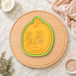 PJ Masks Gekko Unmasked Face Cookie Cutter & Stamp