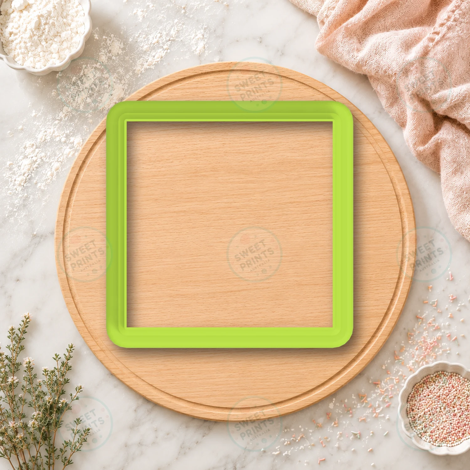 Square Symbol 7cm Cookie Cutter cookie cutter