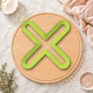 X Symbol 7Cm Cookie Cutter