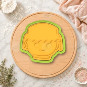Playmobil Boy Face Cookie Cutter & Stamp