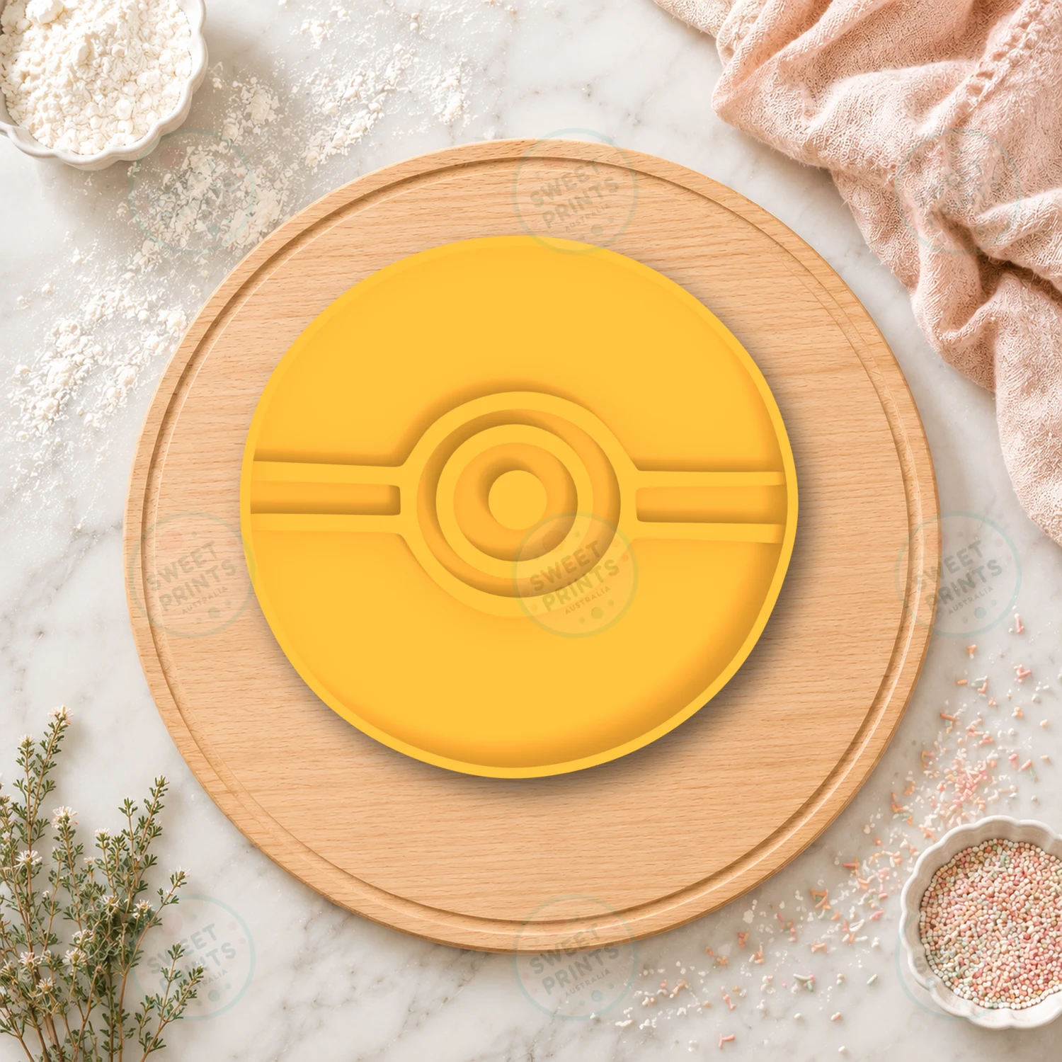 Snorlax Cookie Stamp cookie cutter