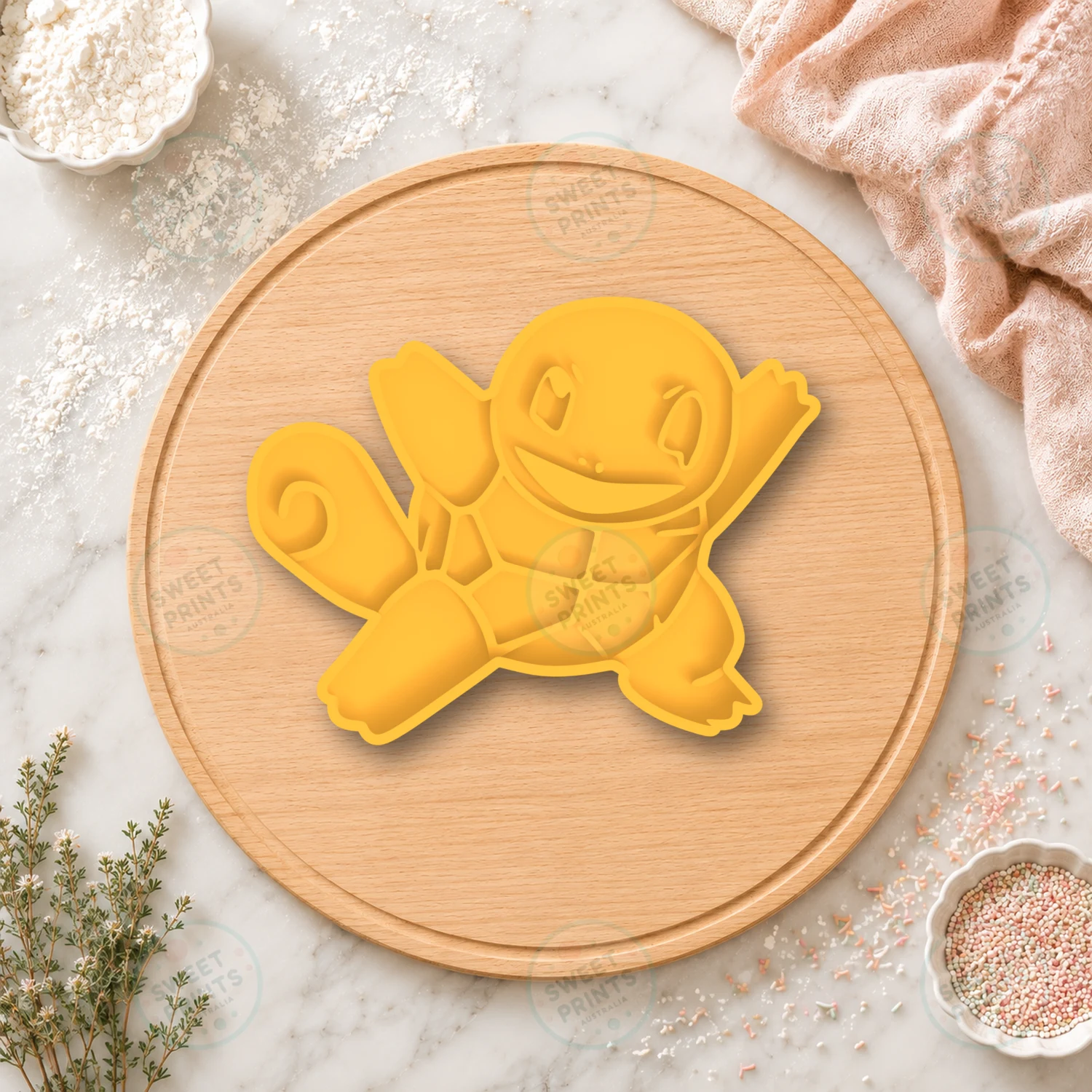 Pokéball 4 Cookie Stamp cookie cutter