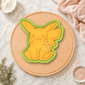 Pikachu 2 Cookie Cutter & Stamp