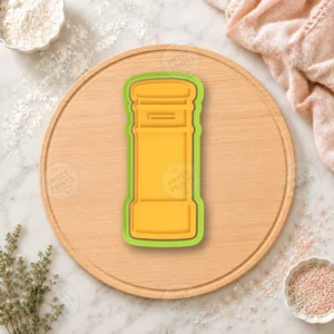 Street Postbox Cookie Cutter & Stamp