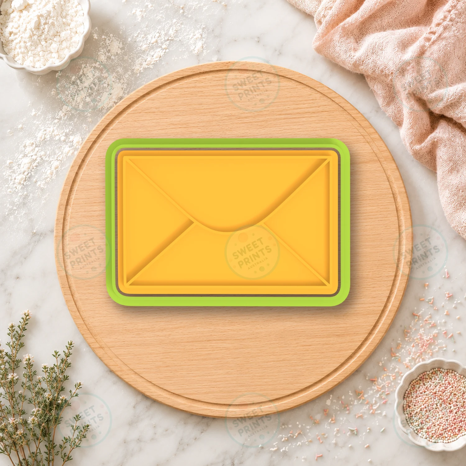 Envelope Cookie Cutter & Stamp cookie cutter