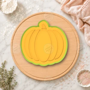 Pumpkin Halloween Cookie Cutter & Stamp