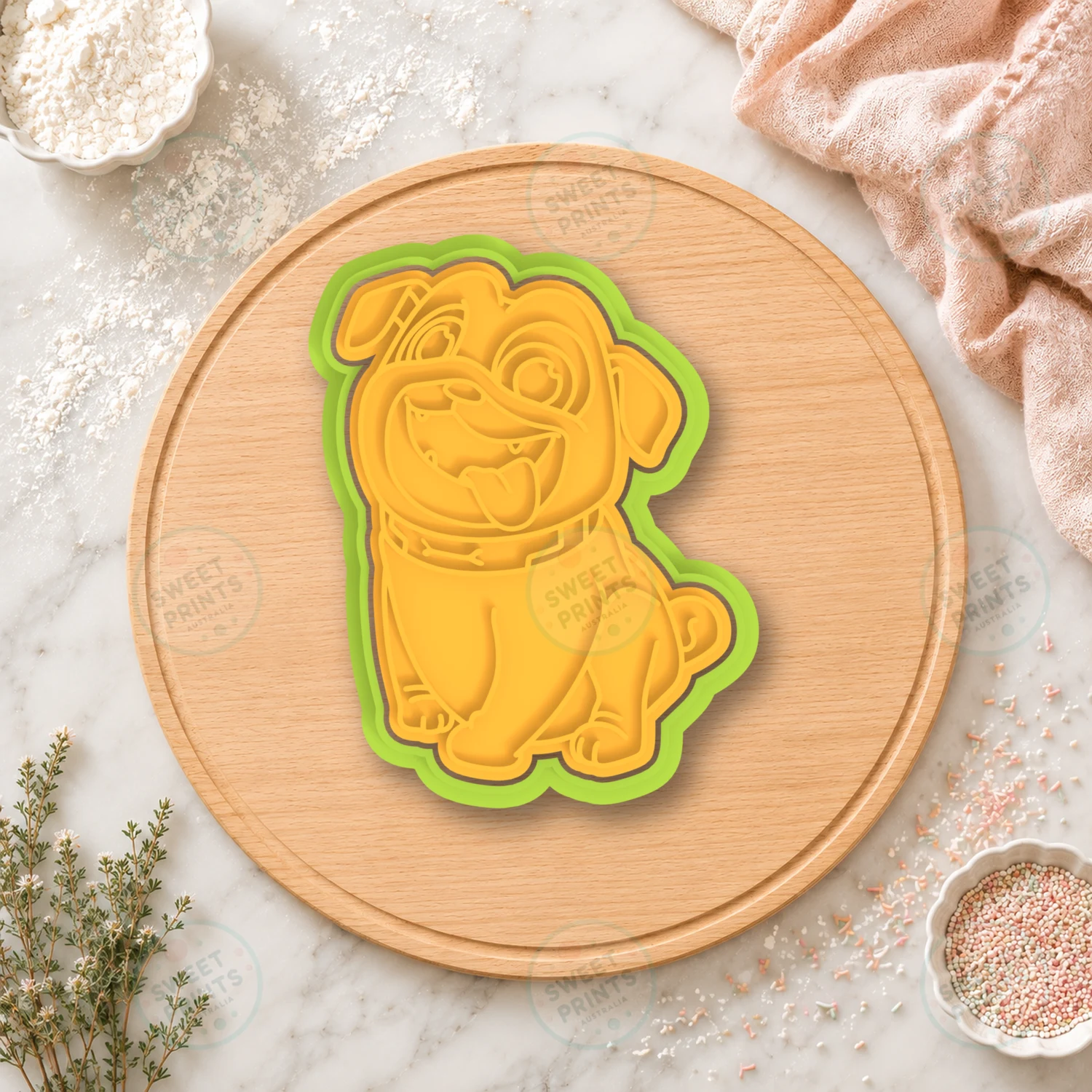 Bingo Puppy Dog Pals Cookie Cutter & Stamp cookie cutter