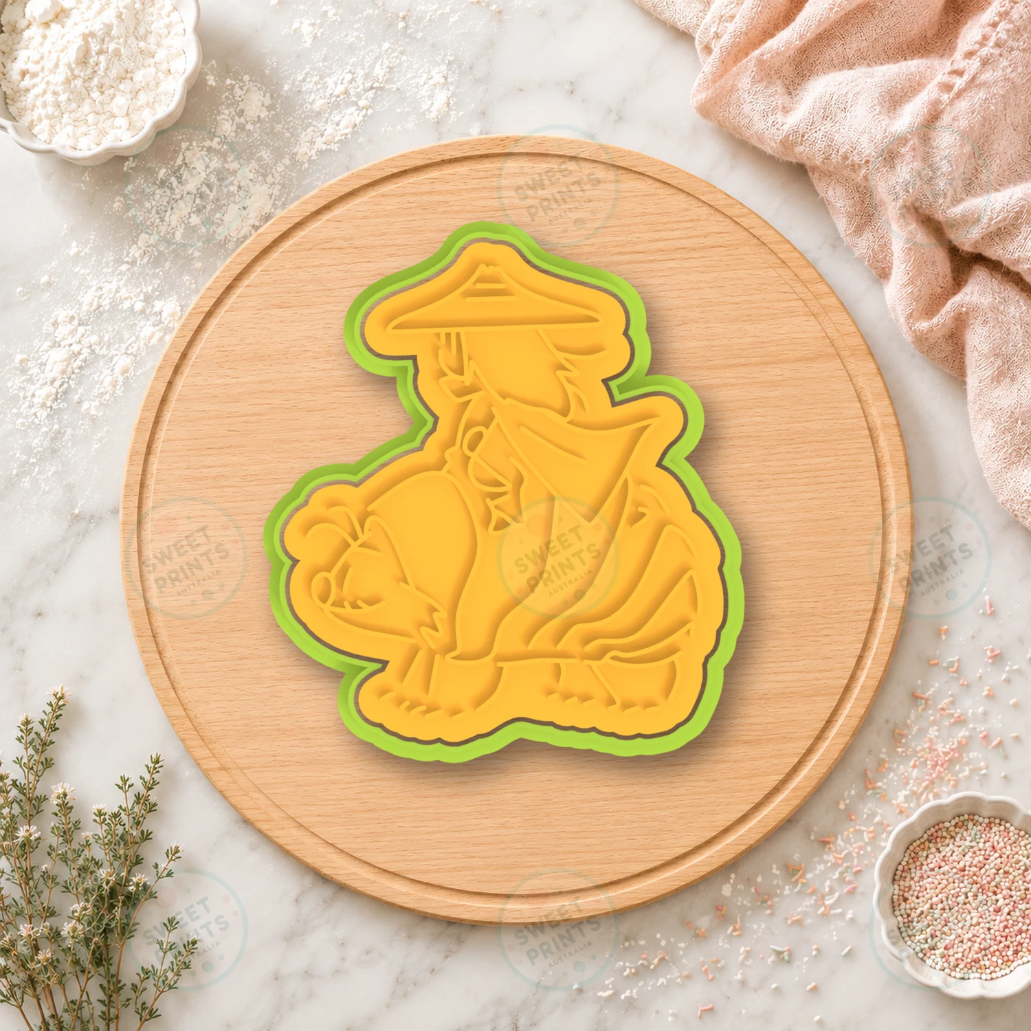 Raya Riding Sisu Cookie Cutter & Stamp cookie cutter
