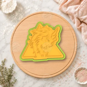 Sisu Dragon Head Cookie Cutter & Stamp