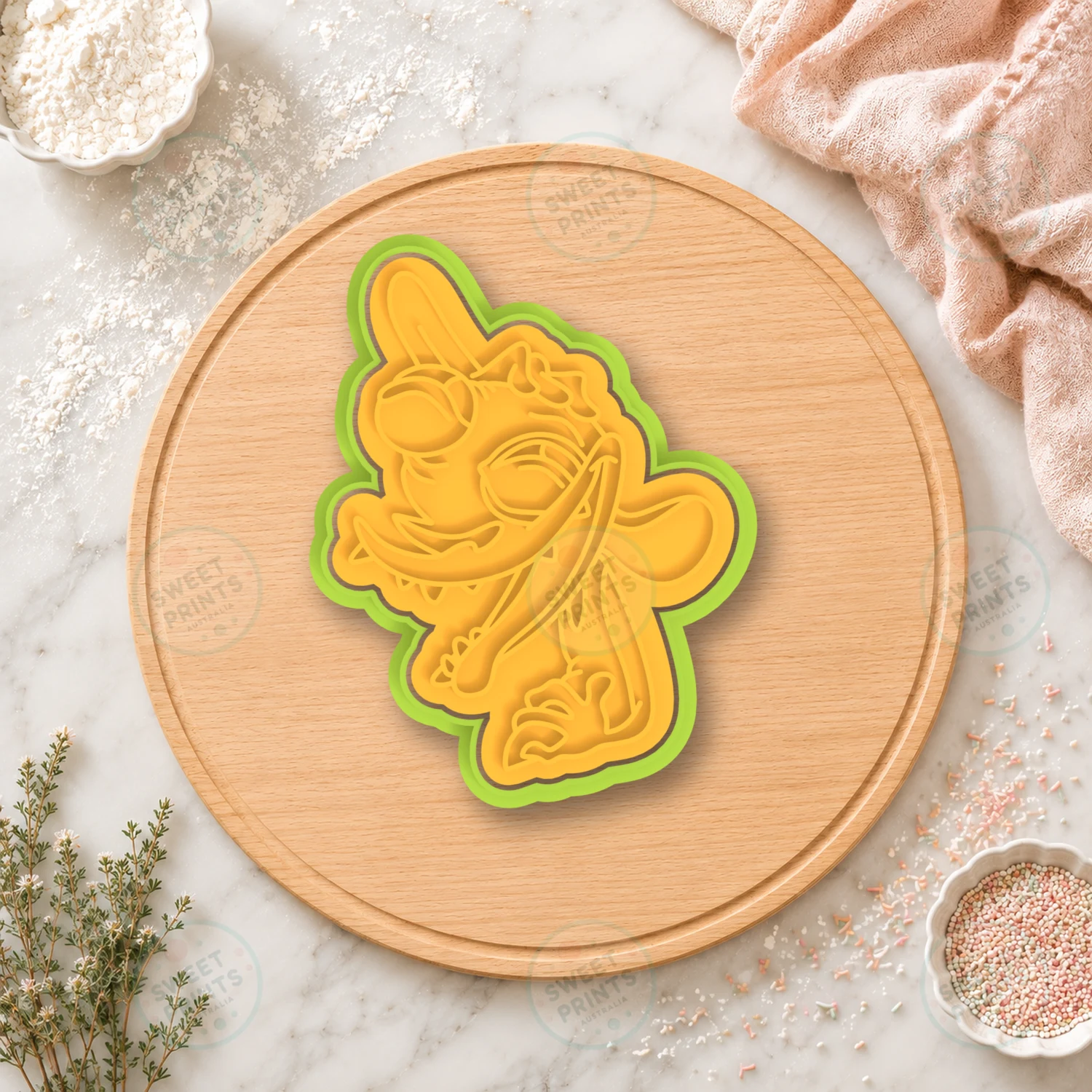 Ren Head Cookie Cutter & Stamp cookie cutter