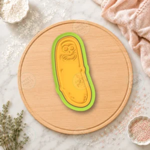 Pickle Rick Cookie Cutter & Stamp