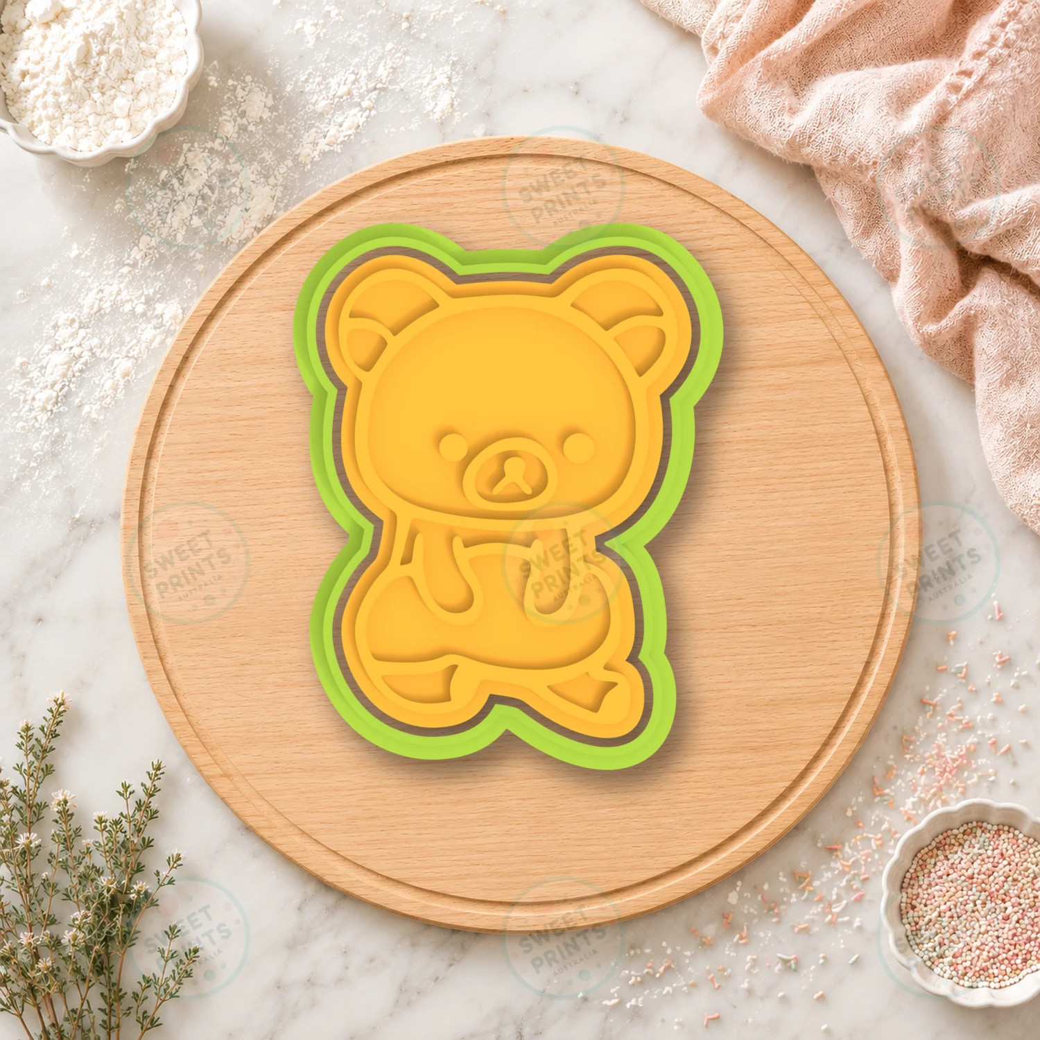 Rilakkuma 03 Cookie Cutter & Stamp cookie cutter