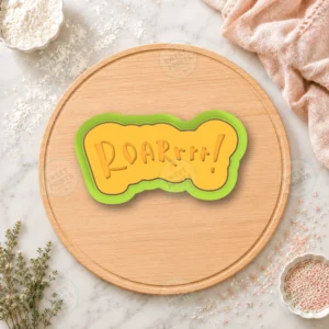 Roarr Jurassic Park Dinosaur Cookie Cutter & Stamp