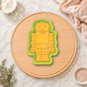 Robot Cookie Cutter & Stamp