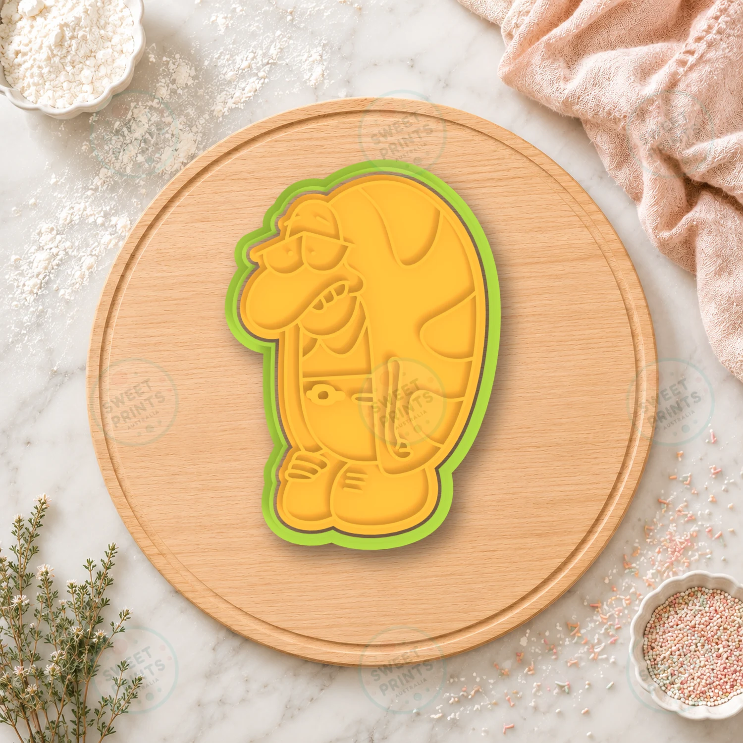 Rocko Modern Life Cookie Cutter & Stamp cookie cutter