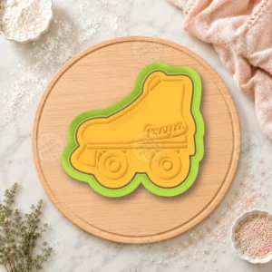 Roller Skate 2 Cookie Cutter & Stamp