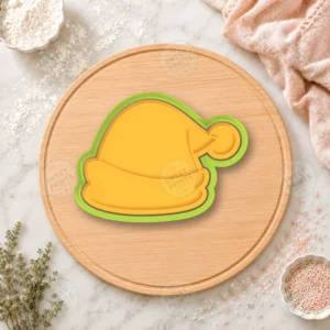 Santa Hat 6 Cookie Cutter & Stamp