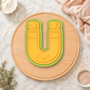 Horseshoe Magnet Cookie Cutter & Stamp