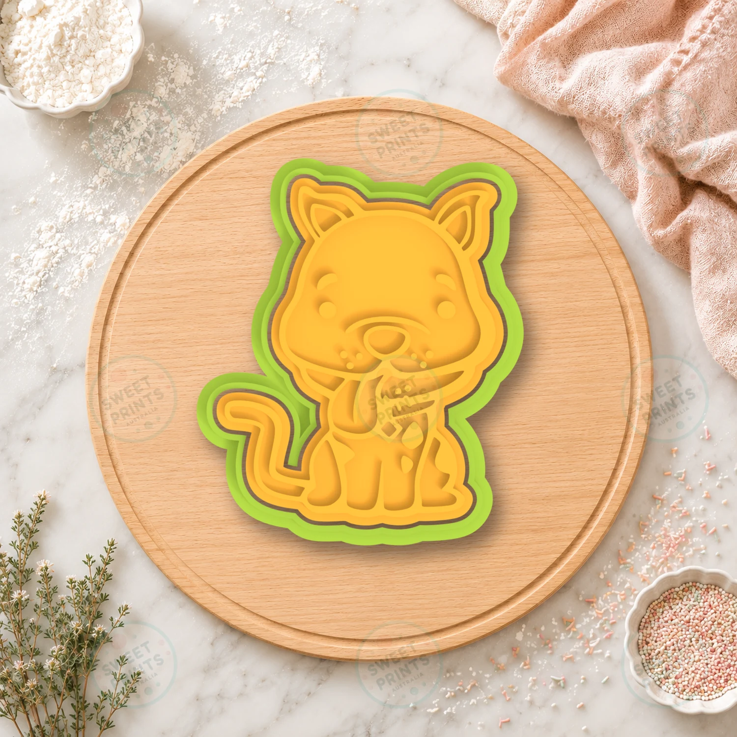Chibi Scooby Doo Cookie Cutter & Stamp cookie cutter