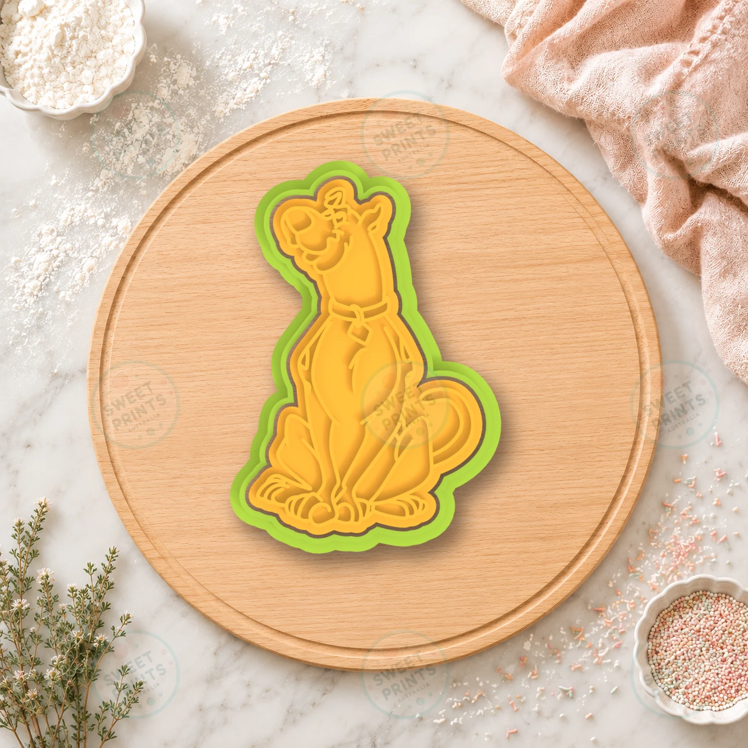 Scooby Doo Full Body Cookie Cutter & Stamp cookie cutter