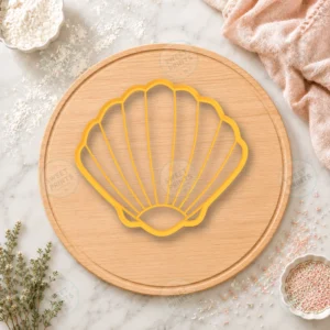 Seashells Conchiglia Cookie Cutter & Stamp