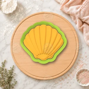 Seashell Cookie Cutter & Stamp