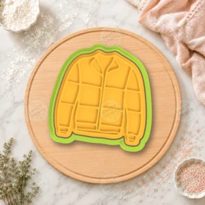Letterman Jacket Cookie Cutter & Stamp