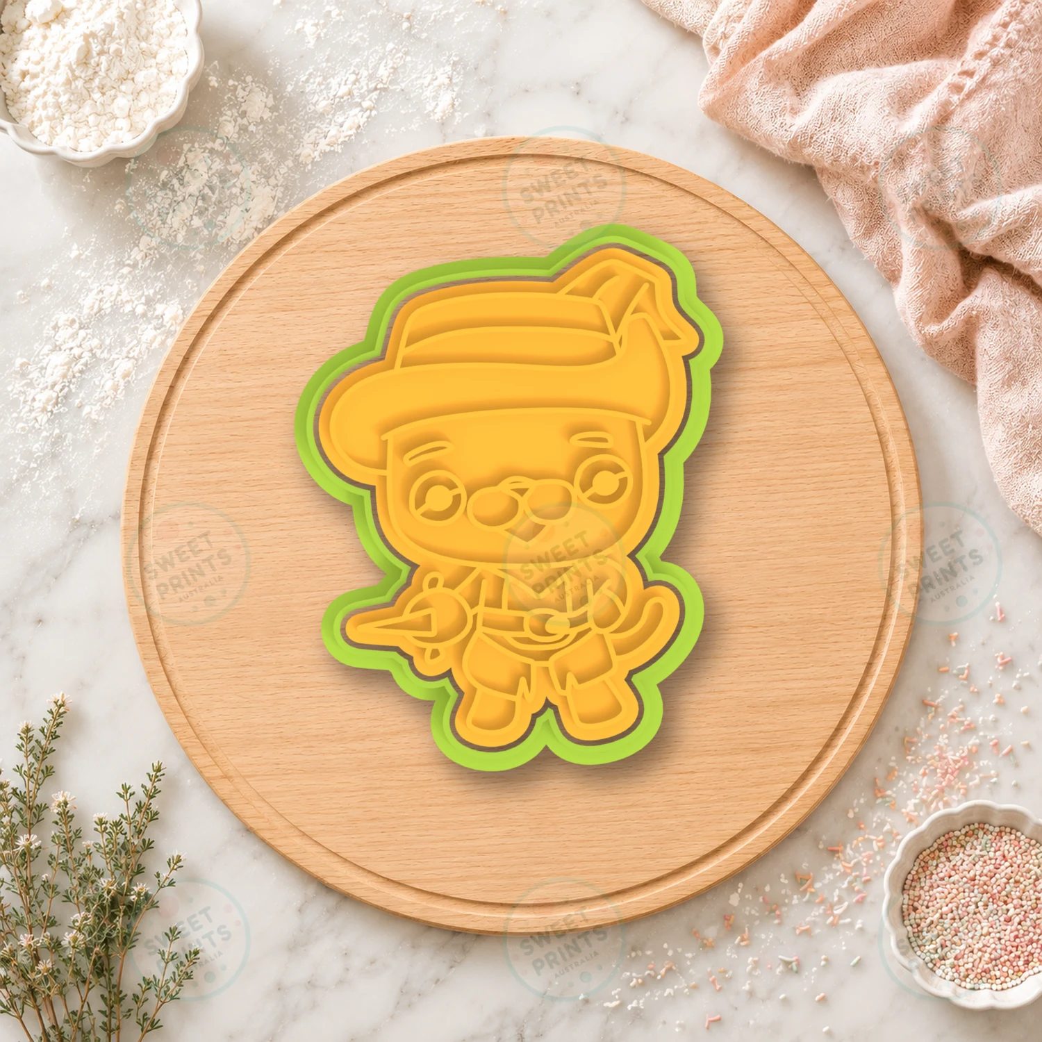 Puss In Boots Cookie Cutter & Stamp cookie cutter