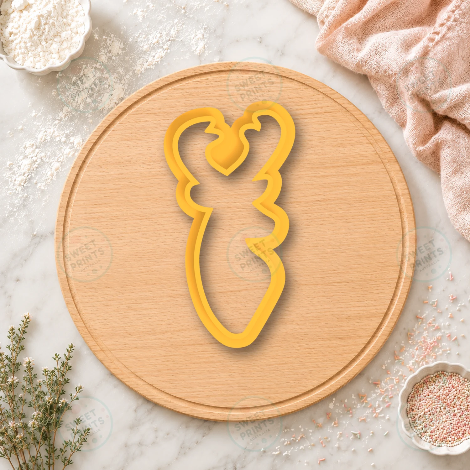 Reindeer 1 Cookie Stamp cookie cutter