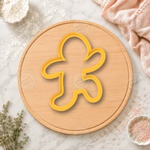 Gingerbread Man 3 Cookie Stamp