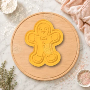 Kawaii Gingerbread Man Cookie Stamp