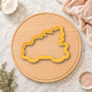 Truck With Tree Cookie Stamp