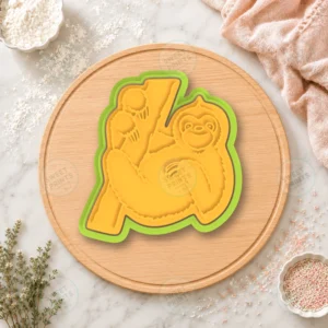 Sloth On Branch Cookie Cutter & Stamp