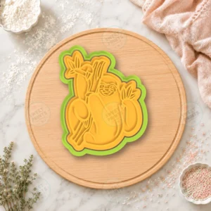 Sloth Hanging Cookie Cutter & Stamp