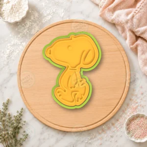 Snoopy Lying Down 1 Cookie Cutter & Stamp