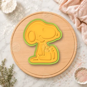 Snoopy 10 Cookie Cutter & Stamp