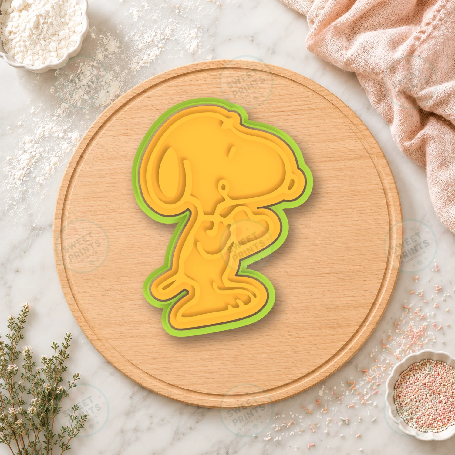 Snoopy 14 Cookie Cutter & Stamp cookie cutter