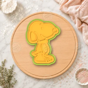 Snoopy Dancing 2 Cookie Cutter & Stamp