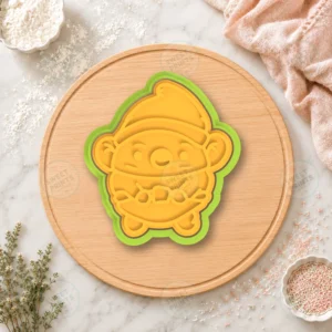 Dwarf Face 5 Cookie Cutter & Stamp