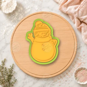 Snowman 4 Cookie Cutter & Stamp
