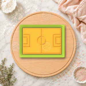 Soccer Field Cookie Cutter & Stamp