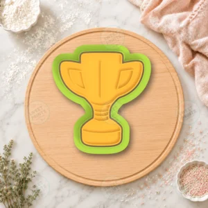 Trophy Cookie Cutter & Stamp