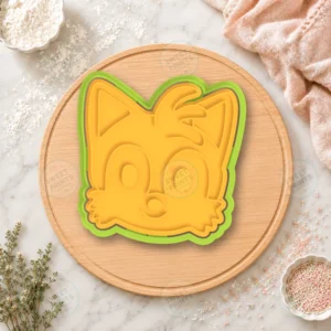 Tails 2 Cookie Cutter & Stamp