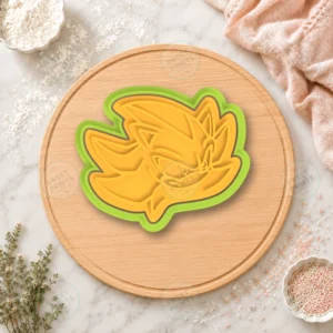 Shadow the Hedgehog Cookie Cutter & Stamp