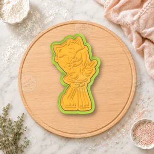 Amy Rose 2 Cookie Cutter & Stamp