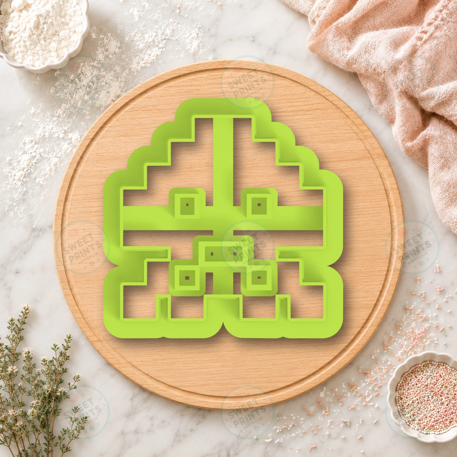 Space Invaders 3 Cookie Cutter cookie cutter
