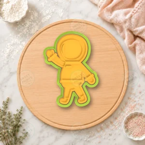 Astronaut 2 Cookie Cutter & Stamp